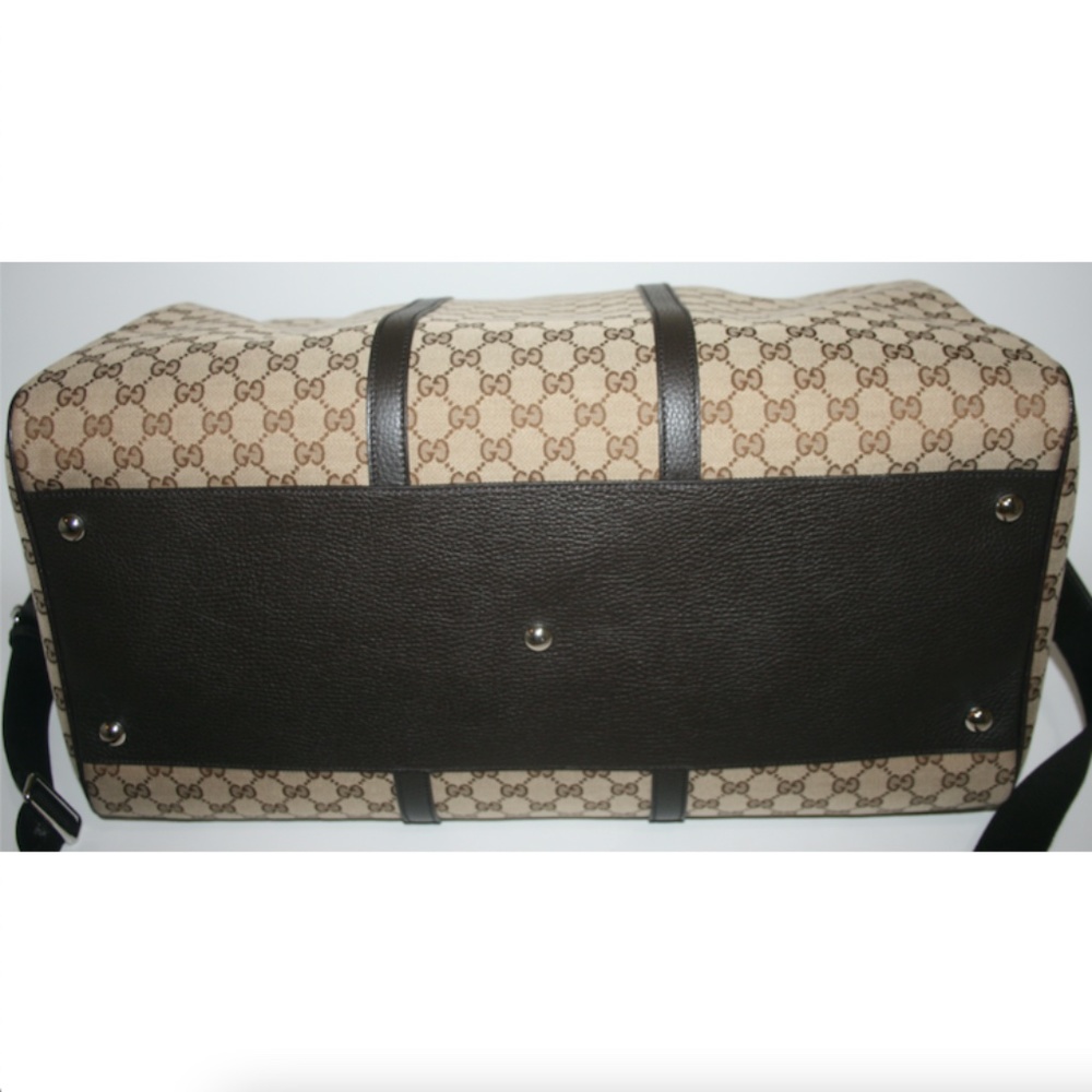 Gucci GG Supreme Monogram Boston Luggage Bag - Picture 2 of 8